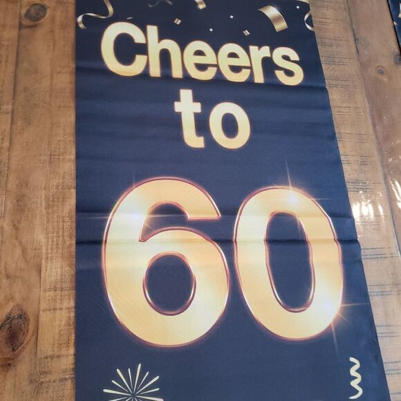 Birthday Anniversary Reusable Scroll Banner - Picture 2 of 6